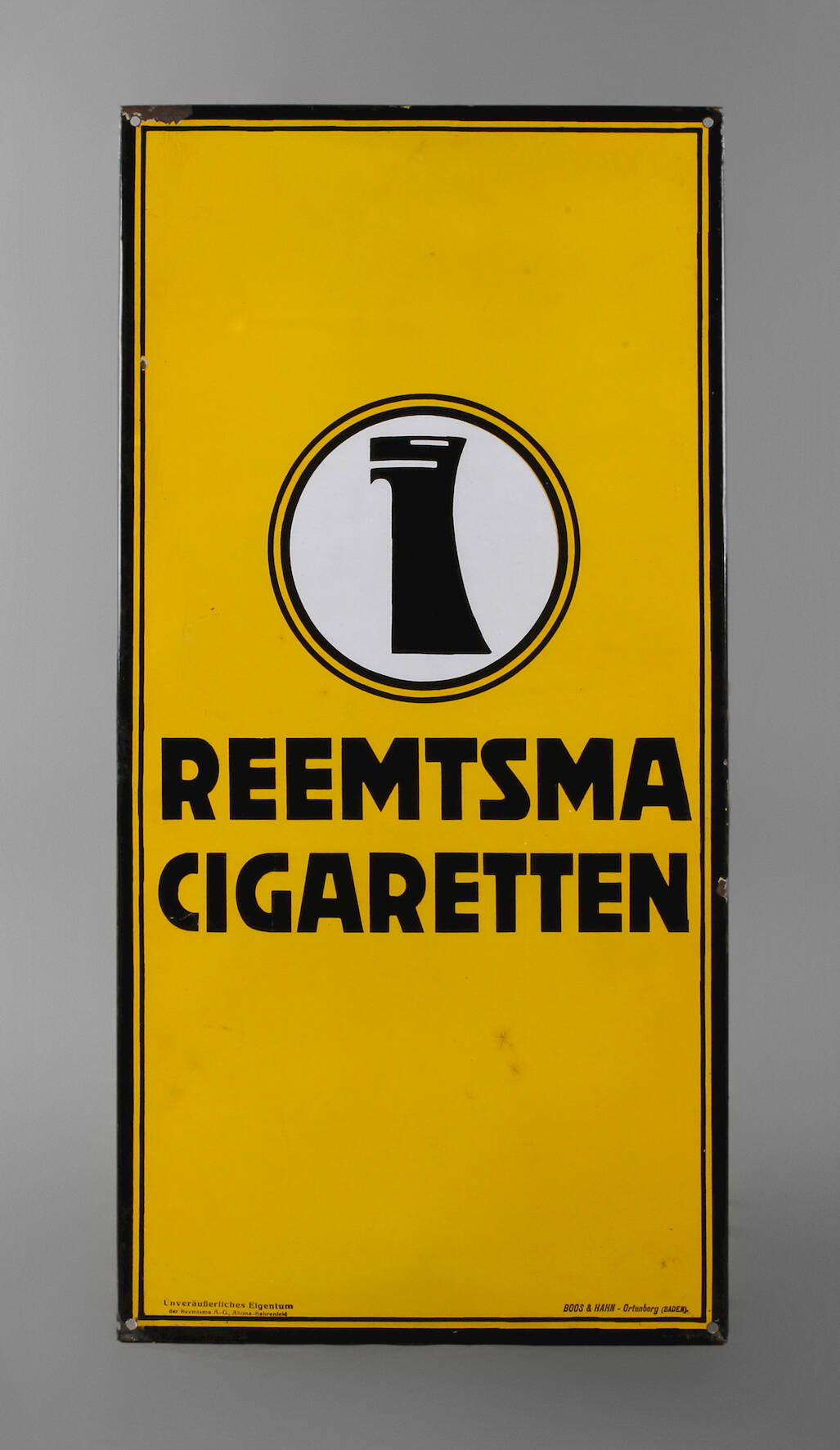 Werbeschild Reemtsma Cigaretten