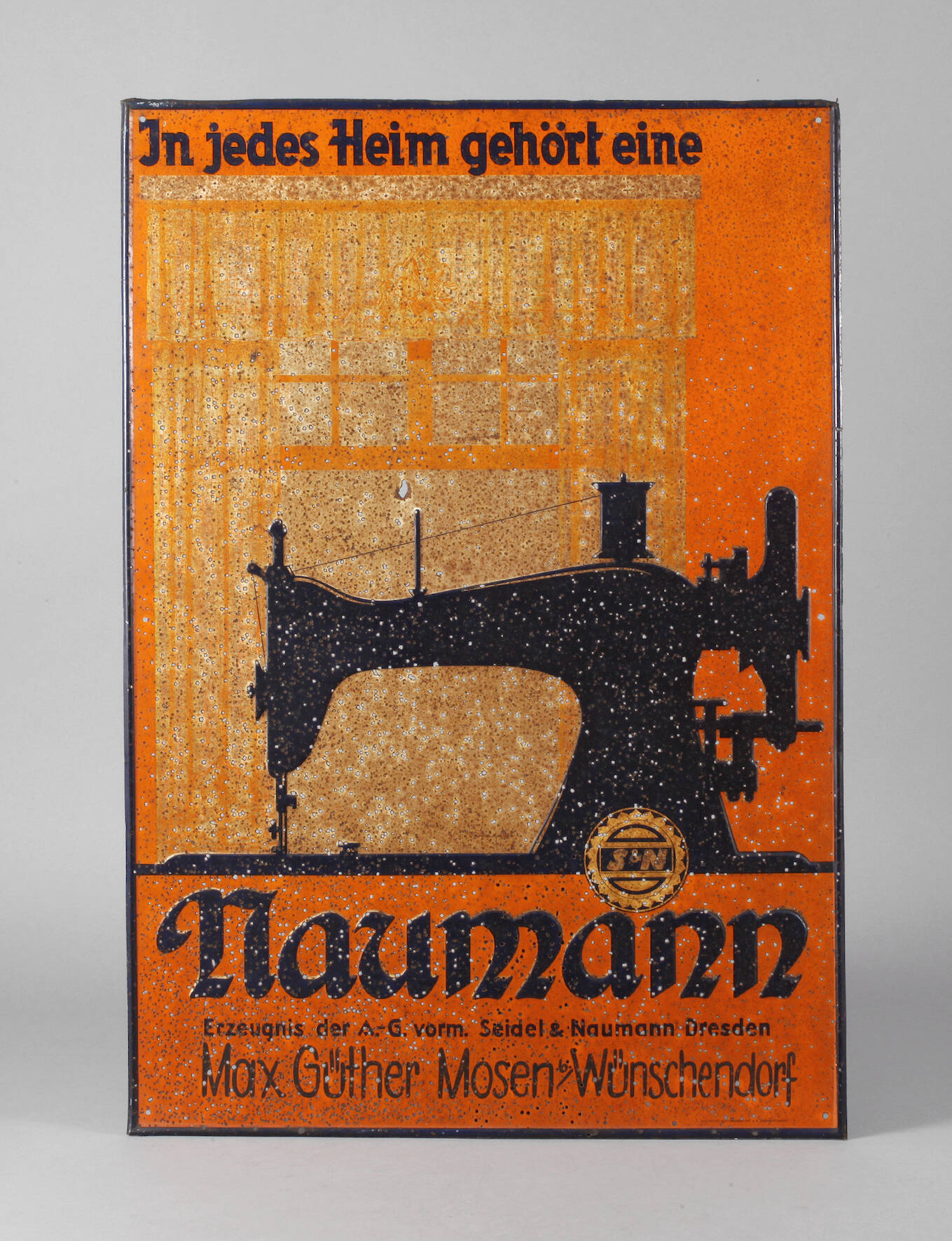 Werbeschild Naumann