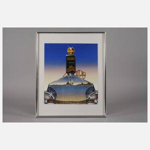 Zwei Entwürfe Parfumwerbung "Dieci"