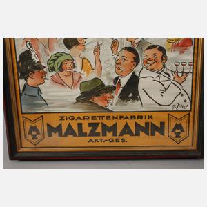 Werbeplakat Malzmann