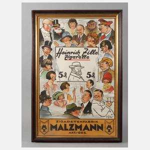 Werbeplakat Malzmann
