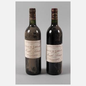 Zwei Flaschen Rotwein