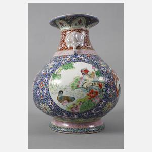 Bodenvase Famille rose