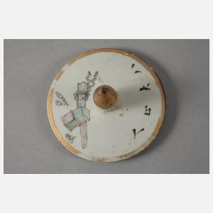 Deckeldose Famille rose