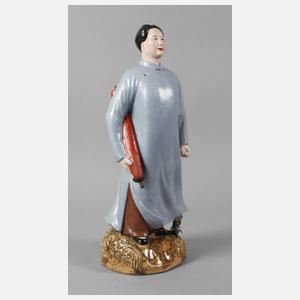 Große Porzellanfigur