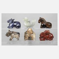 Konvolut Steinschnitzereien111