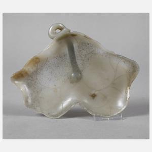 Blattschale Jade