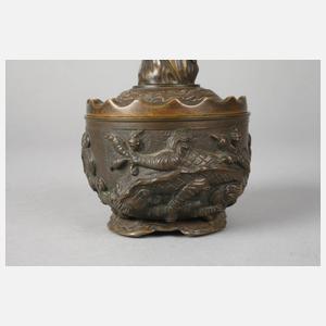 Figürliches Tintenfass