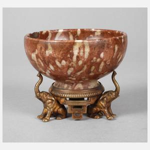 Figürliche Fußschale