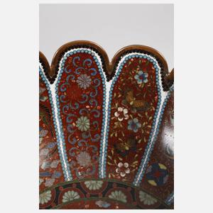 Blütenschale Cloisonné