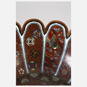 Blütenschale Cloisonné
