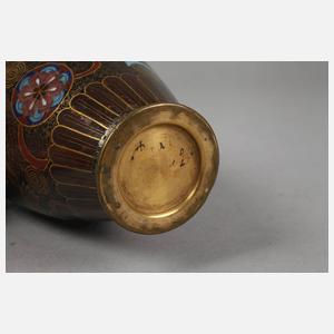 Kleine Cloisonnévase