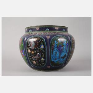 Cachepot Cloisonné