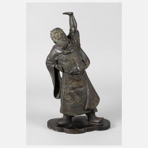 Bronzeplastik Guan Yu