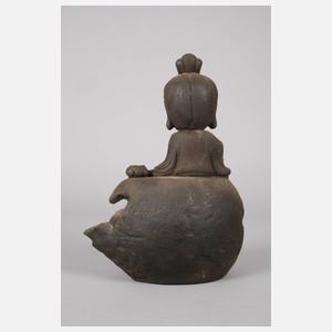 Kleine Gartenplastik