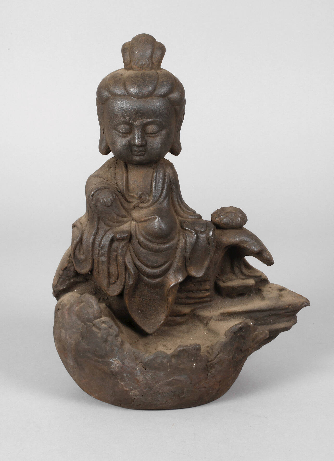 Kleine Gartenplastik