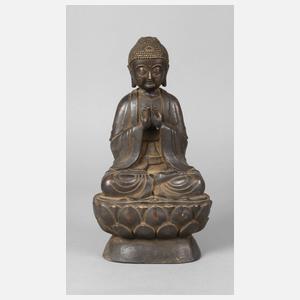Bronzeplastik Buddha