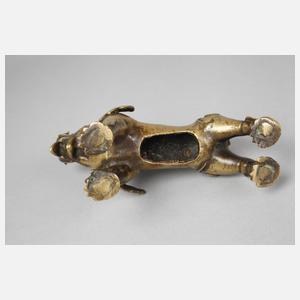 Bronzeplastik Qilin