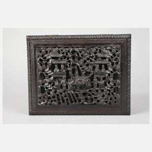 Geschnitzte Schatulle