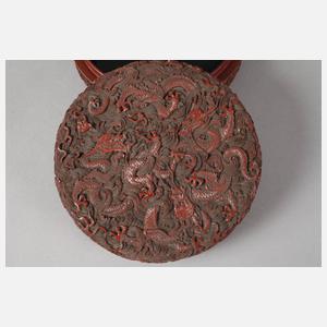 Dose Lackschnitzerei