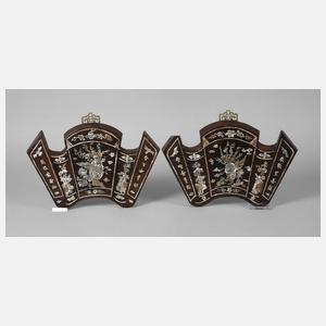 Paar Wandappliken China