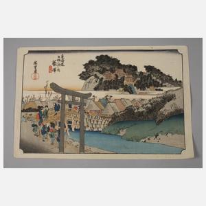 Zwei Farbholzschnitte