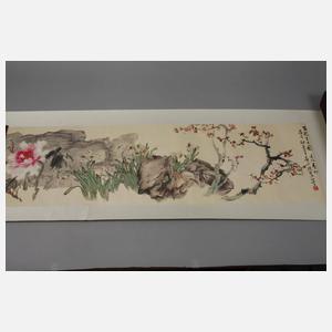 Zwei Farbholzschnitte