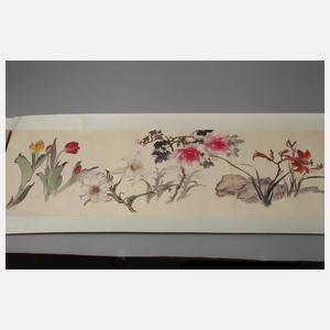 Zwei Farbholzschnitte