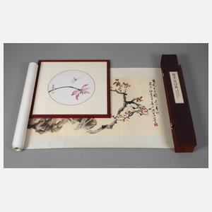 Zwei Farbholzschnitte