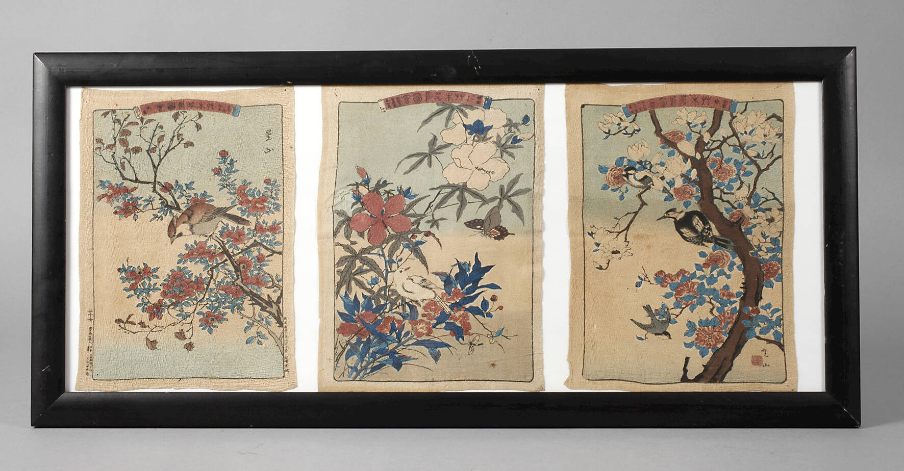 Drei Farbholzschnitte