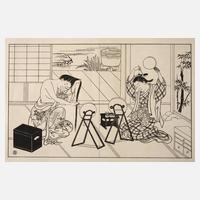 Holzschnitt Japan111