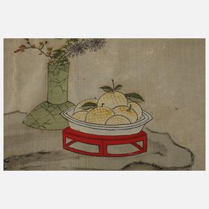 Farbholzschnitt Japan