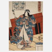 Farbholzschnitt Japan111