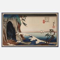 Farbholzschnitt Japan111