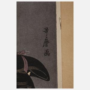 Farbholzschnitt Japan