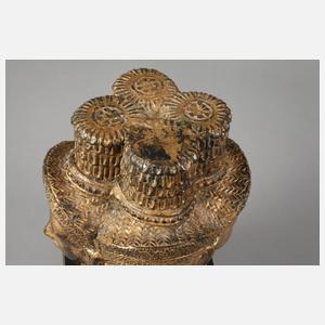 Bronzeplastik Brahma