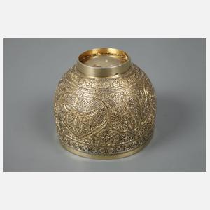 Vergoldeter Silberbecher