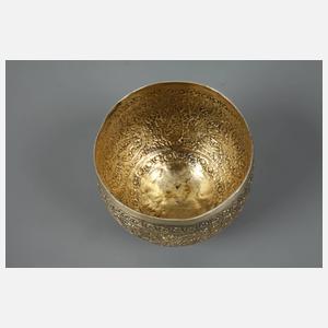 Vergoldeter Silberbecher