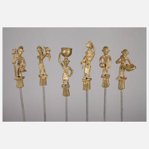 Konvolut Fleischspieße