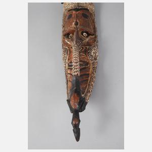 Geschnitzte Maske