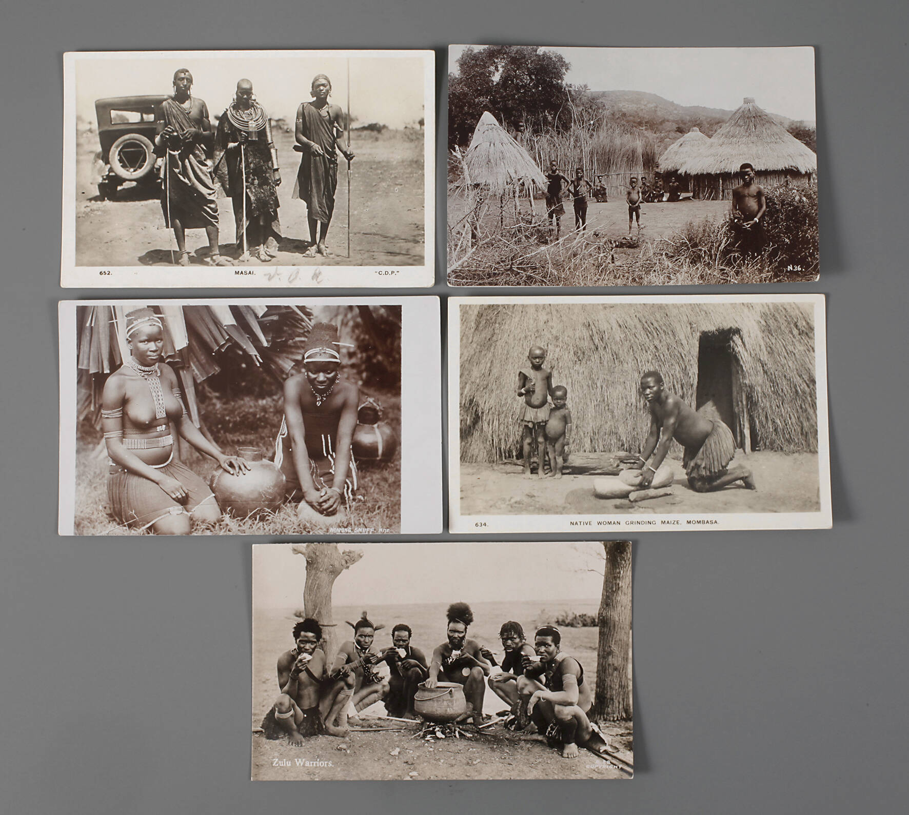 Konvolut Foto-Postkarten Afrika