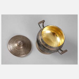 Russland Zuckerdose Silber