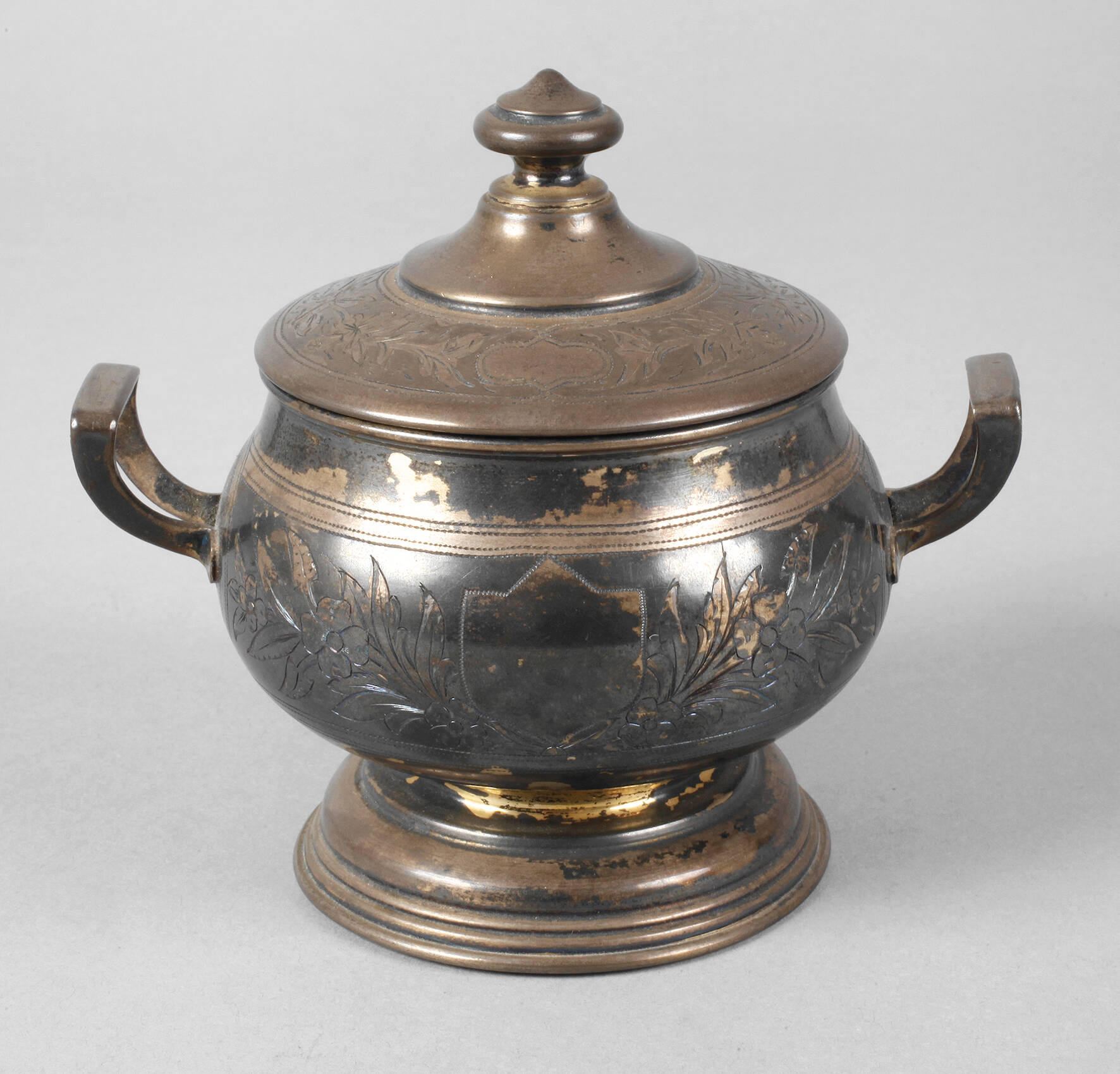 Russland Zuckerdose Silber