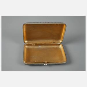 Russland große Zigarettendose mit Troika