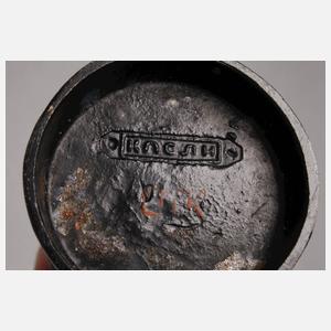 Russland Eisengussfigur Dackel