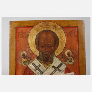 Ikone Heiliger Nikolaus