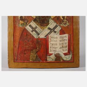 Ikone Heiliger Nikolaus