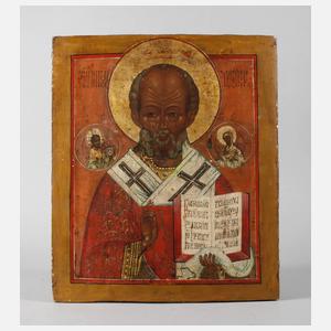 Ikone Heiliger Nikolaus