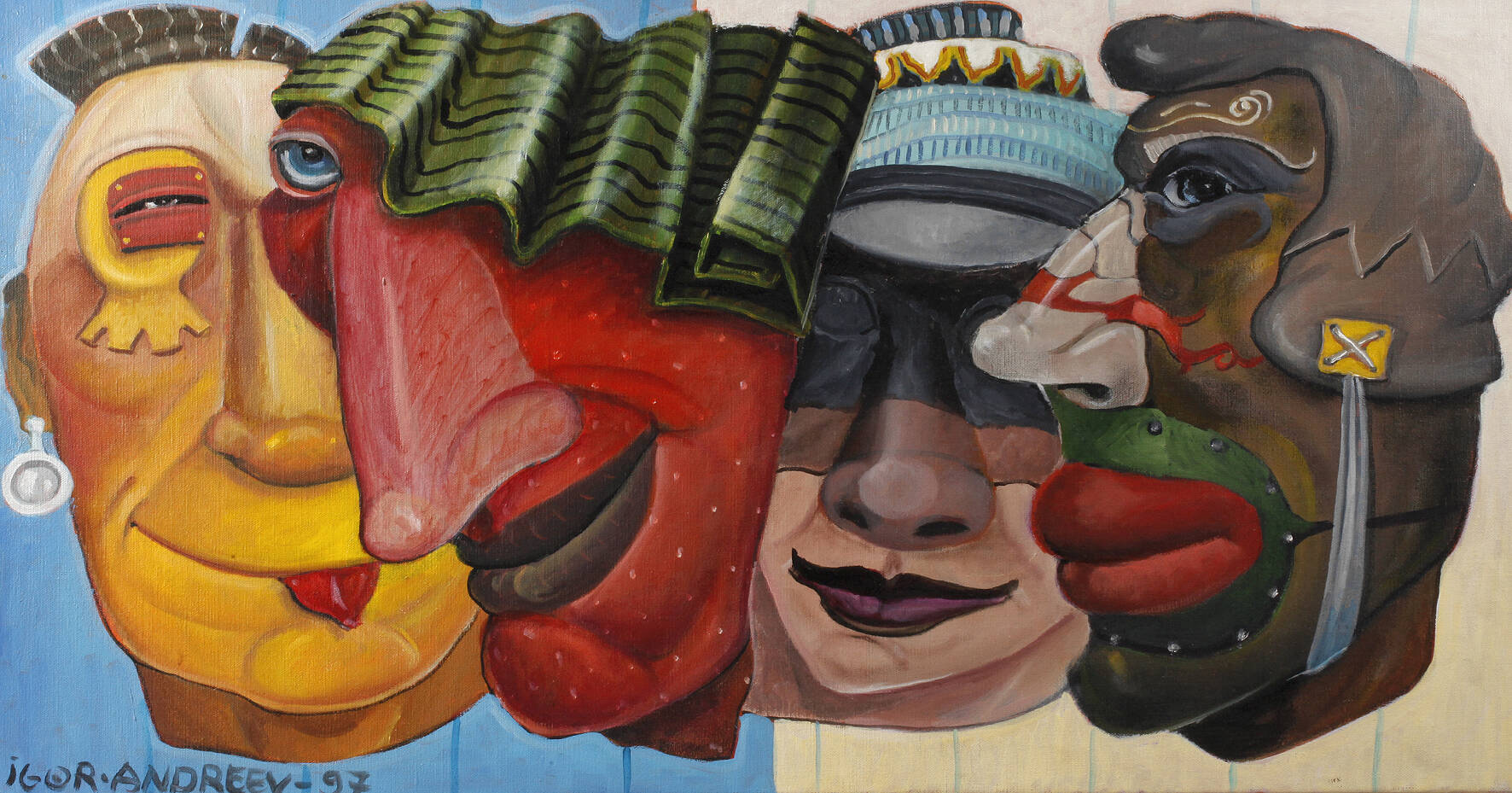 Igor Andreev, Köpfe