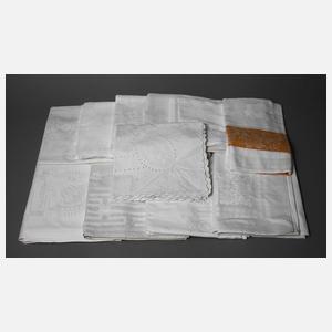 Konvolut Tafeltücher